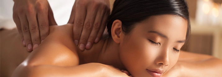 Chiropractic Roseville CA Woman Getting Massage